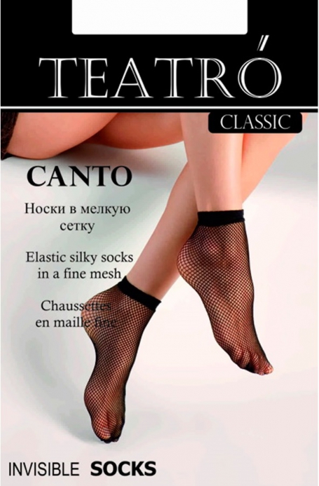 Canto мелкая сетка (2 пары) носки TR